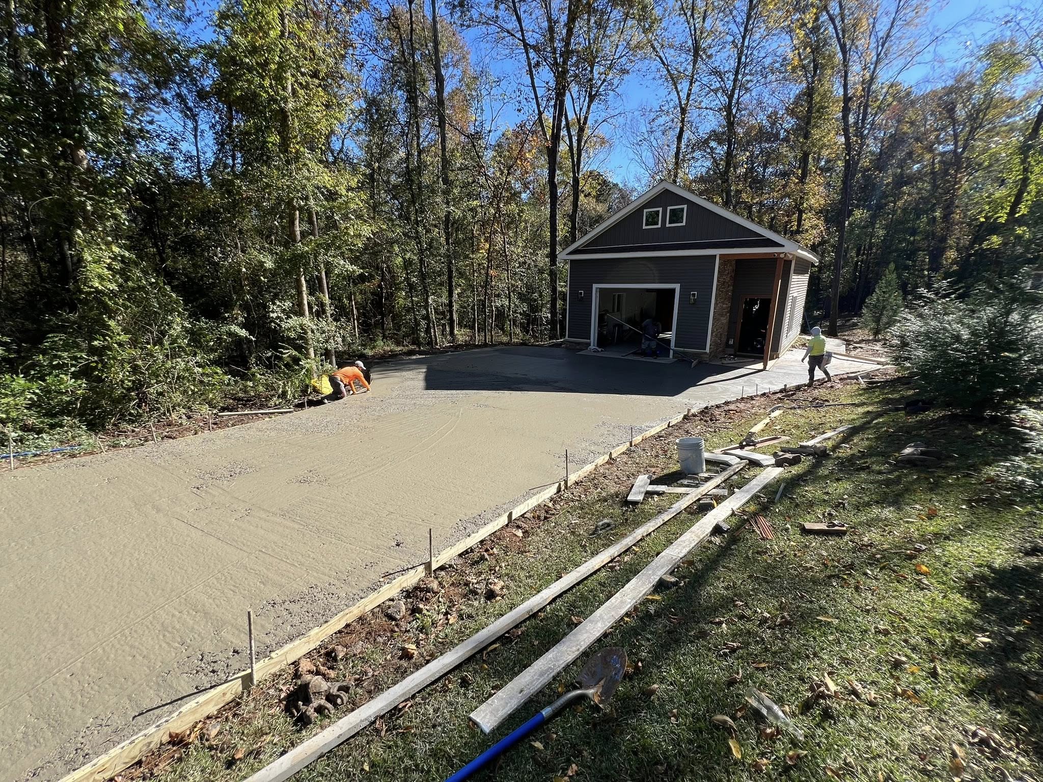 Ribbon Driveway Design